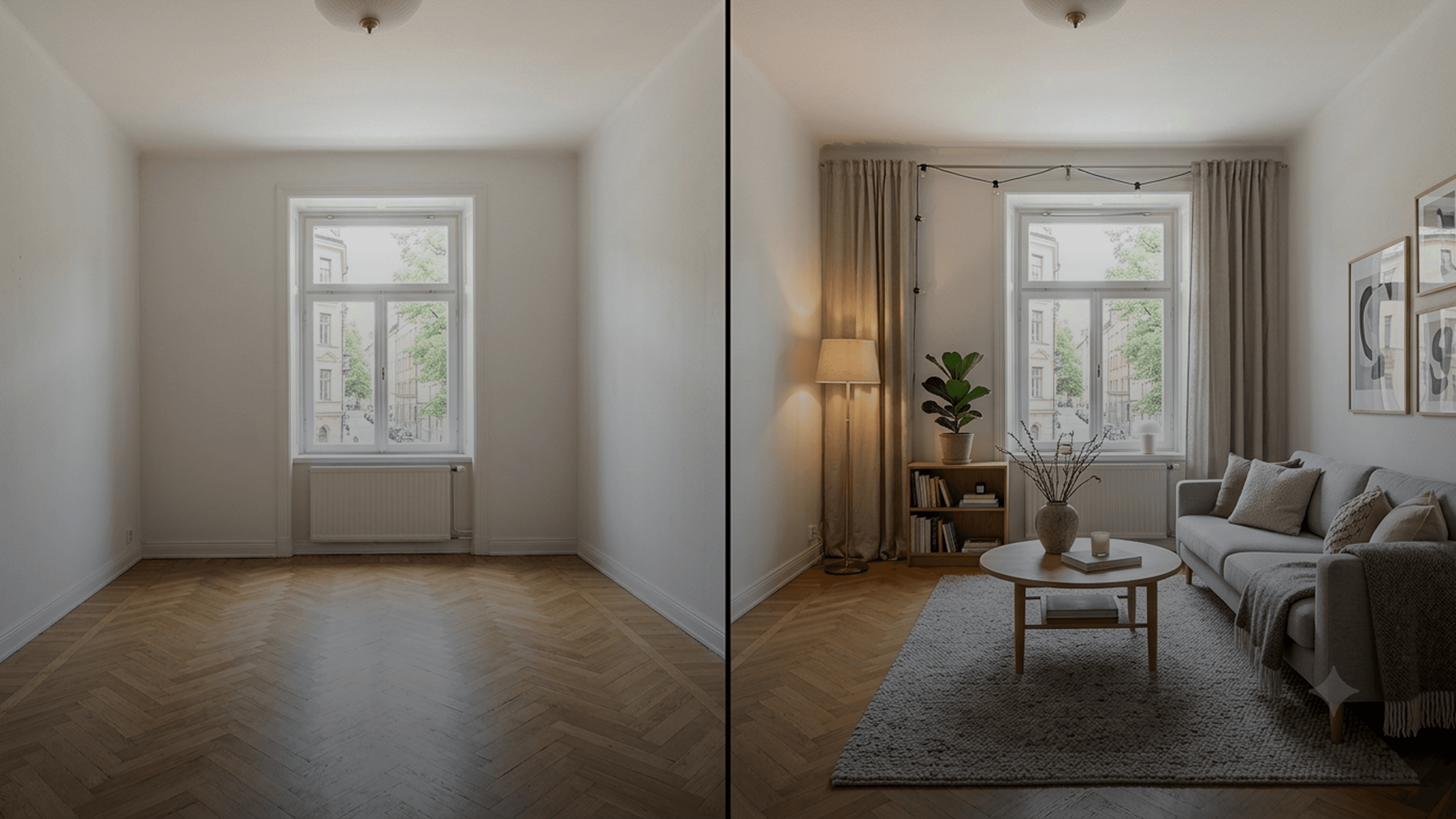 Encenação Virtual por IA para Imobiliário
